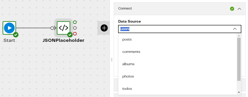 Image ofJSONPlaceholder API Custom Connector