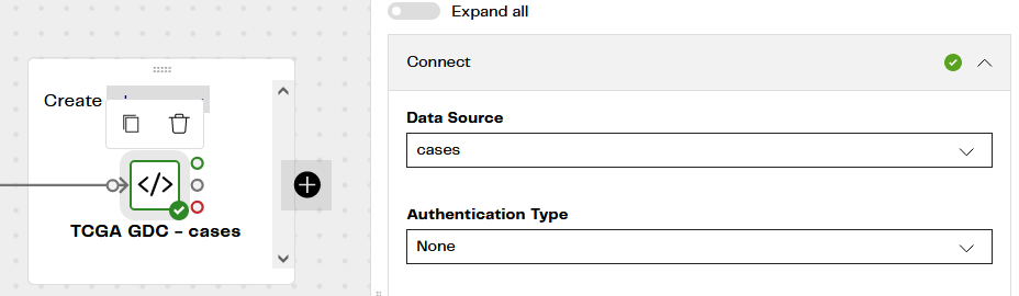 Image ofExtract from the Genomic Data Commons Data Portal