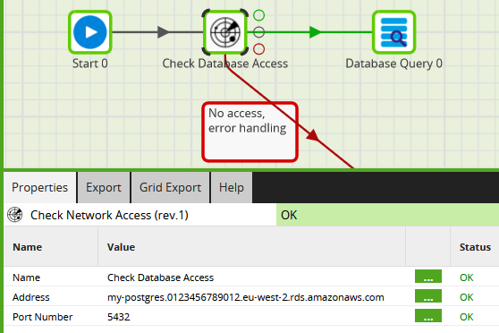 Check Database Access