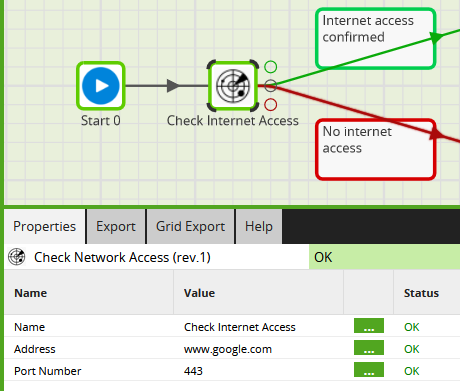 Check Internet Access