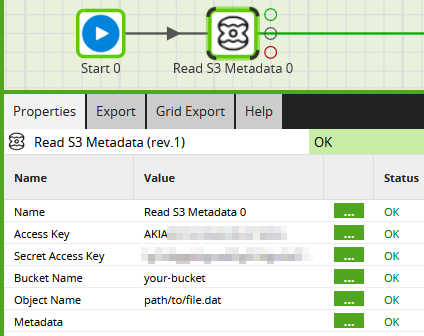 Read S3 Metadata on Azure or GCP