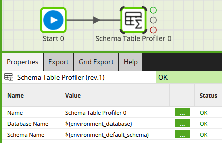 Schema Table Profiler