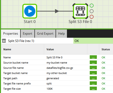 Split S3 File