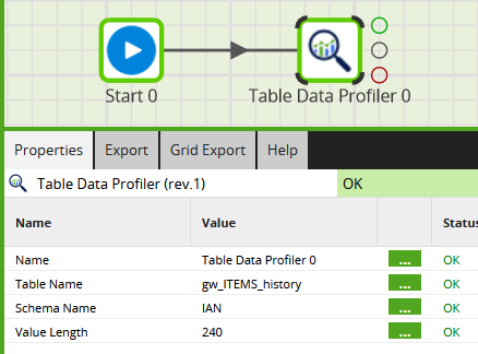 Table Data Profiler